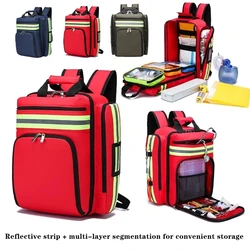 Botiquín de primeros auxilios y mochila de rescate para supervivencia