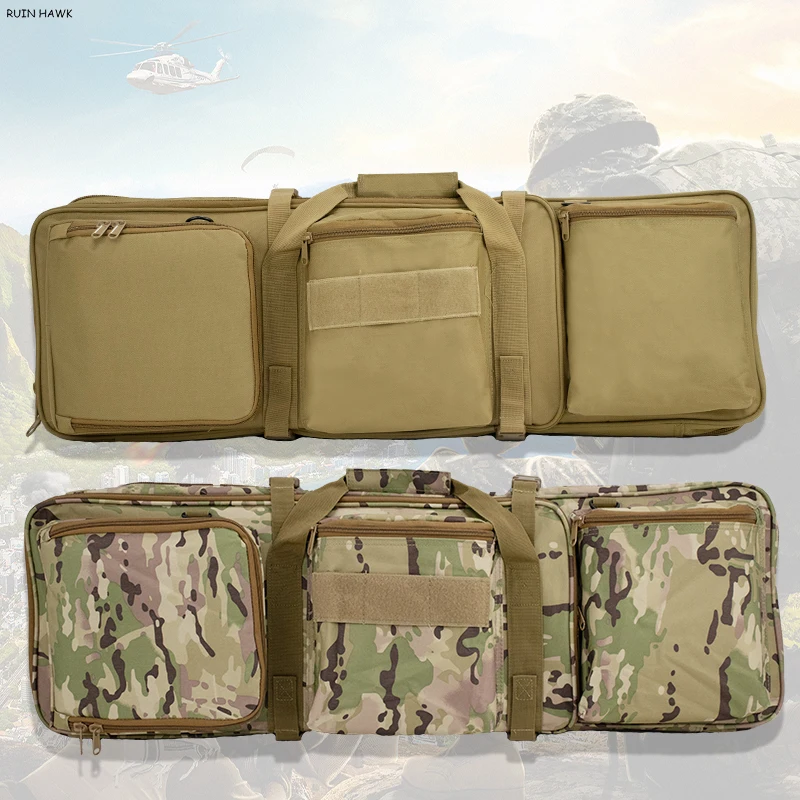 Bolsa Moller de nailon 1000D, mochila táctica militar de caza, color militar, tiro de balas, funda para pistola de aire, bolsa para rifle de francotirador