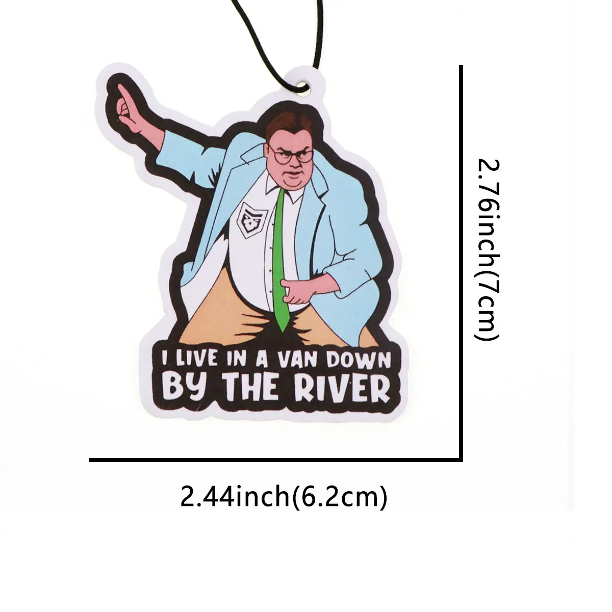 BY THE RIVER-compresas de aromaterapia para coche, colgante de fragancia para Interior de coche, ambientador, decoración colgante para espejo retrovisor - imagen 3