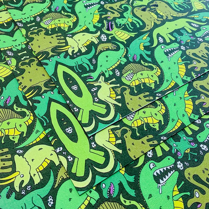 Placa KYDEX termoplástica camuflaje dinosaurio – Material para fundas - imagen 5