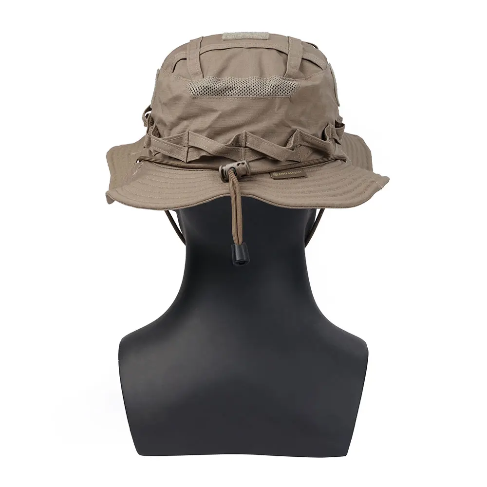 Emersongear Rock Lizard, sombrero Boonie táctico transpirable de ala corta, deportes de combate, caza, gorra redonda de camuflaje, sombreros a prueba de sol para acampar - imagen 5