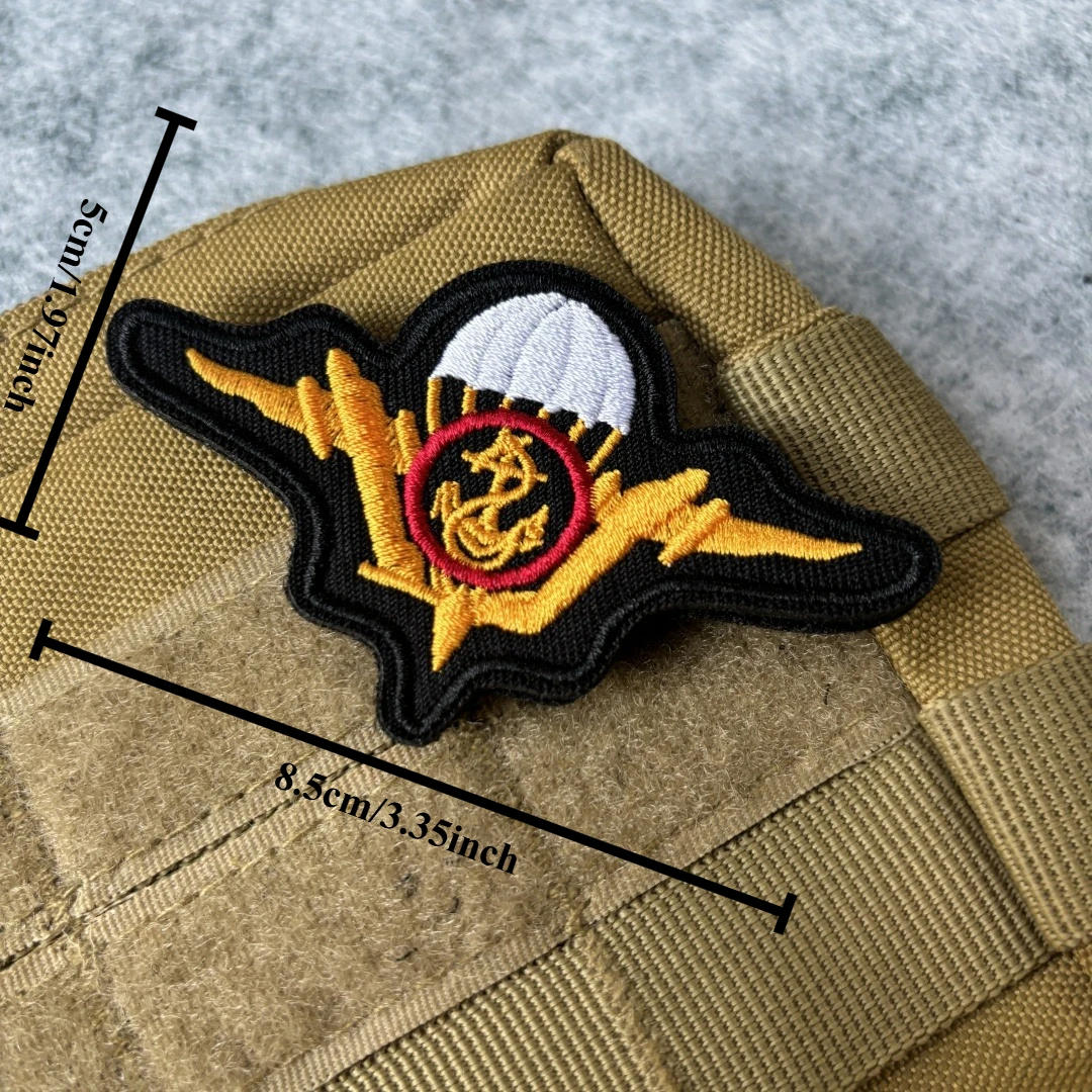 Parche bordado táctico de avión no tripulado, parches morales para mochila, engranaje, gancho y bucle, brazalete, insignia de moral militar, pegatinas - imagen 4