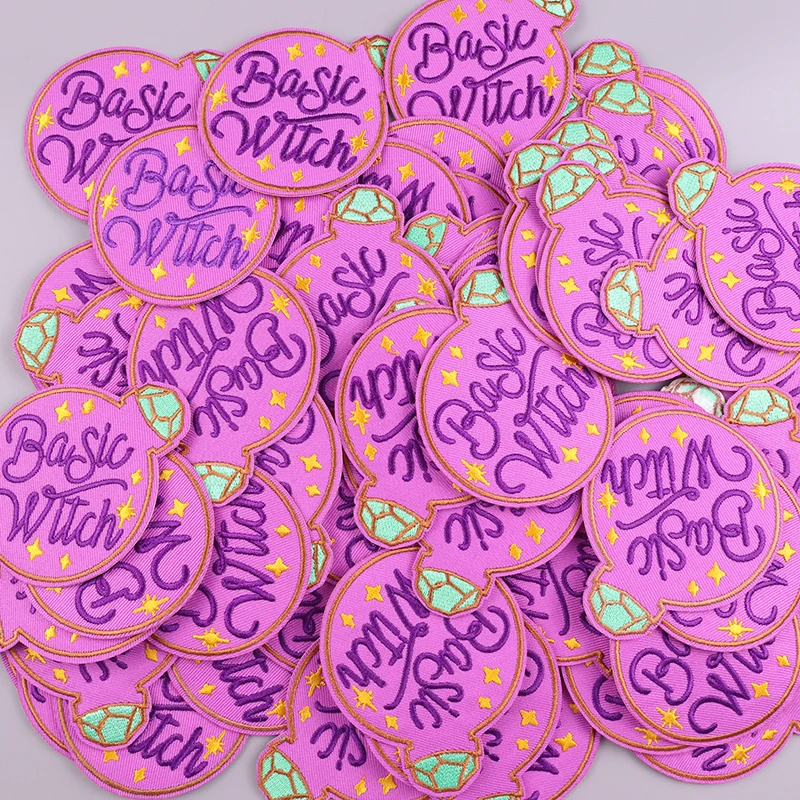 Parches bordados de letras para ropa, adhesivos de dibujos animados de animales para planchar, 10 unidades por lote, venta al por mayor - imagen 5