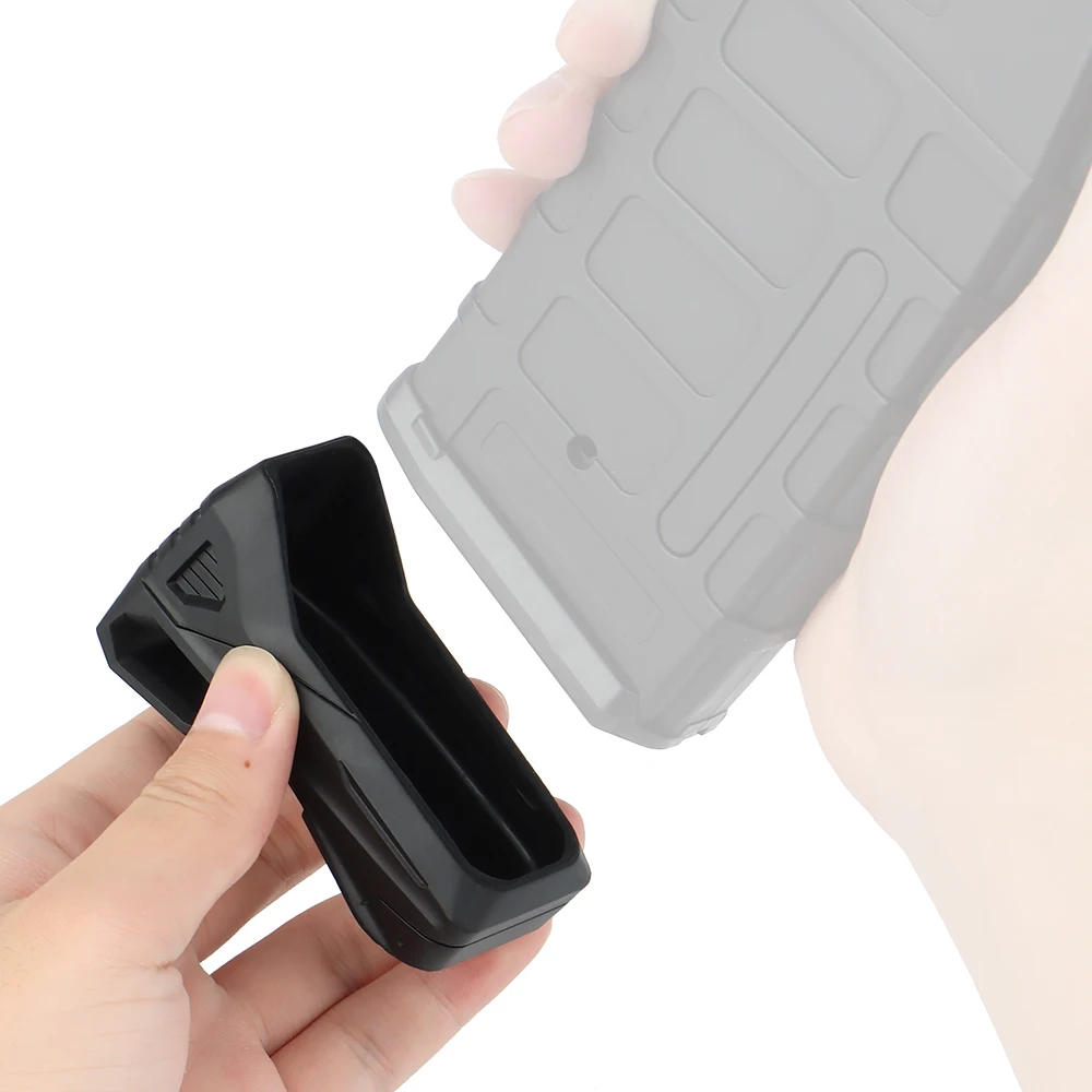 Agarre táctico para revista M4, funda de extracción rápida, almohadilla Base, extensión de revista de Rifle multifuncional, accesorio de caza y tiro - imagen 2
