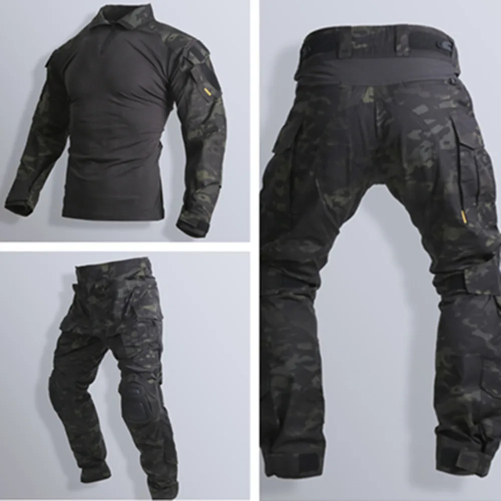 Uniforme G3 - Detalle cremalleras y velcro