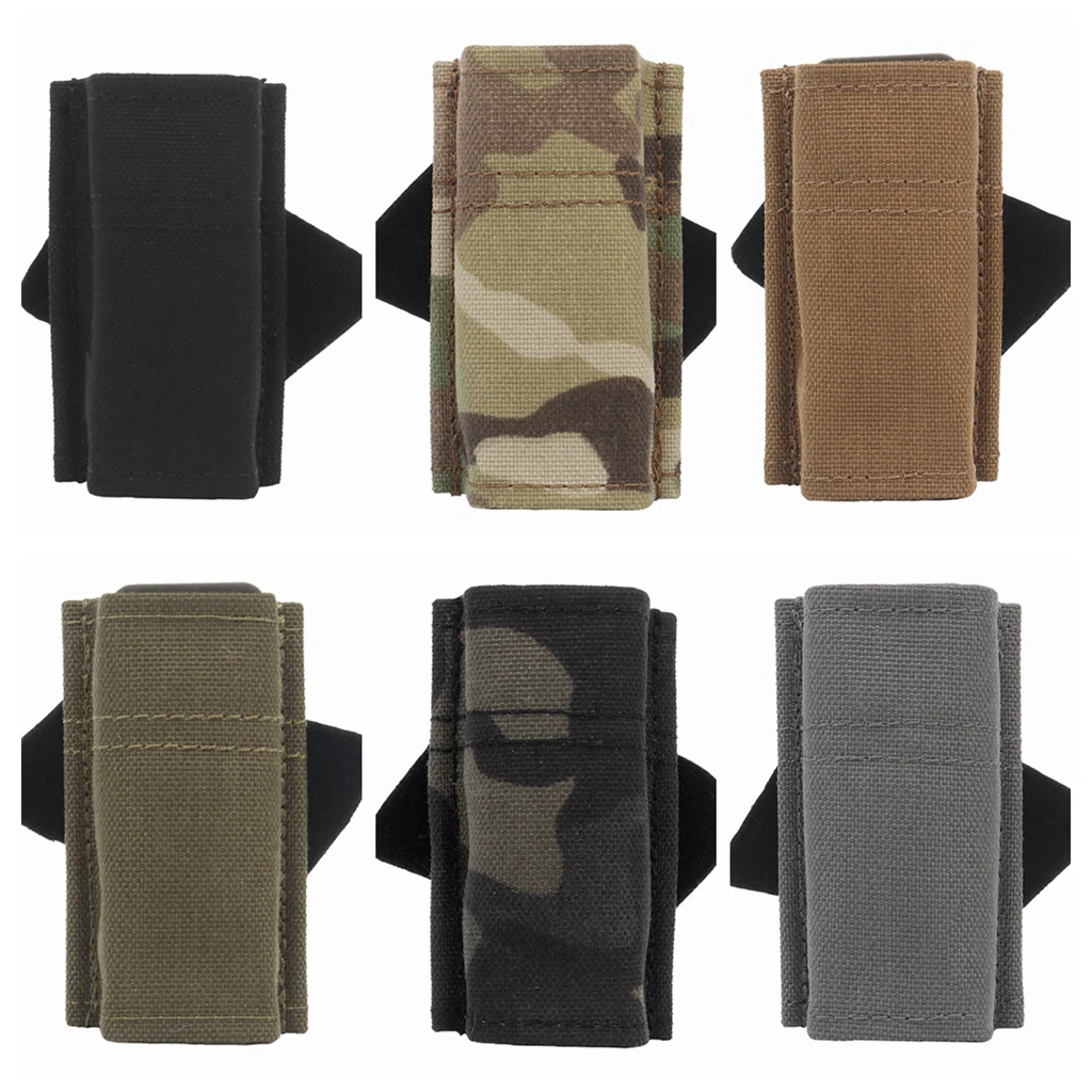 Bolsa de munición táctica Universal para caza, compatible con cargadores individuales, múltiples ángulos para Glock 17 Beretta M9 - imagen 3