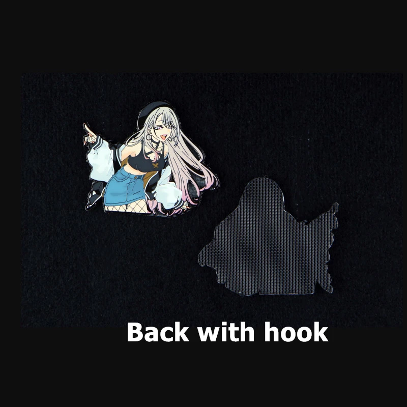 Parches de Metal para Cosplay de Kitagawa Marin, muñecos de vestir, decoración artesanal con gancho para ropa, mochila, Anime de dibujos animados - imagen 5