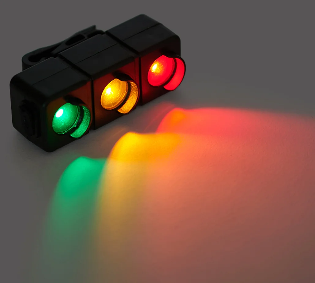 Accesorios para bicicletas DIY, semáforos, luces de señal, luces fuertes, luces traseras, accesorios para montar