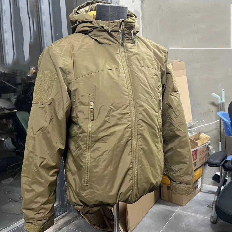 Chaqueta táctica de algodón L7, chaqueta gruesa, cálida, ultraligera, resistente al frío, impermeable, resistente al viento para otoño e invierno - imagen 2