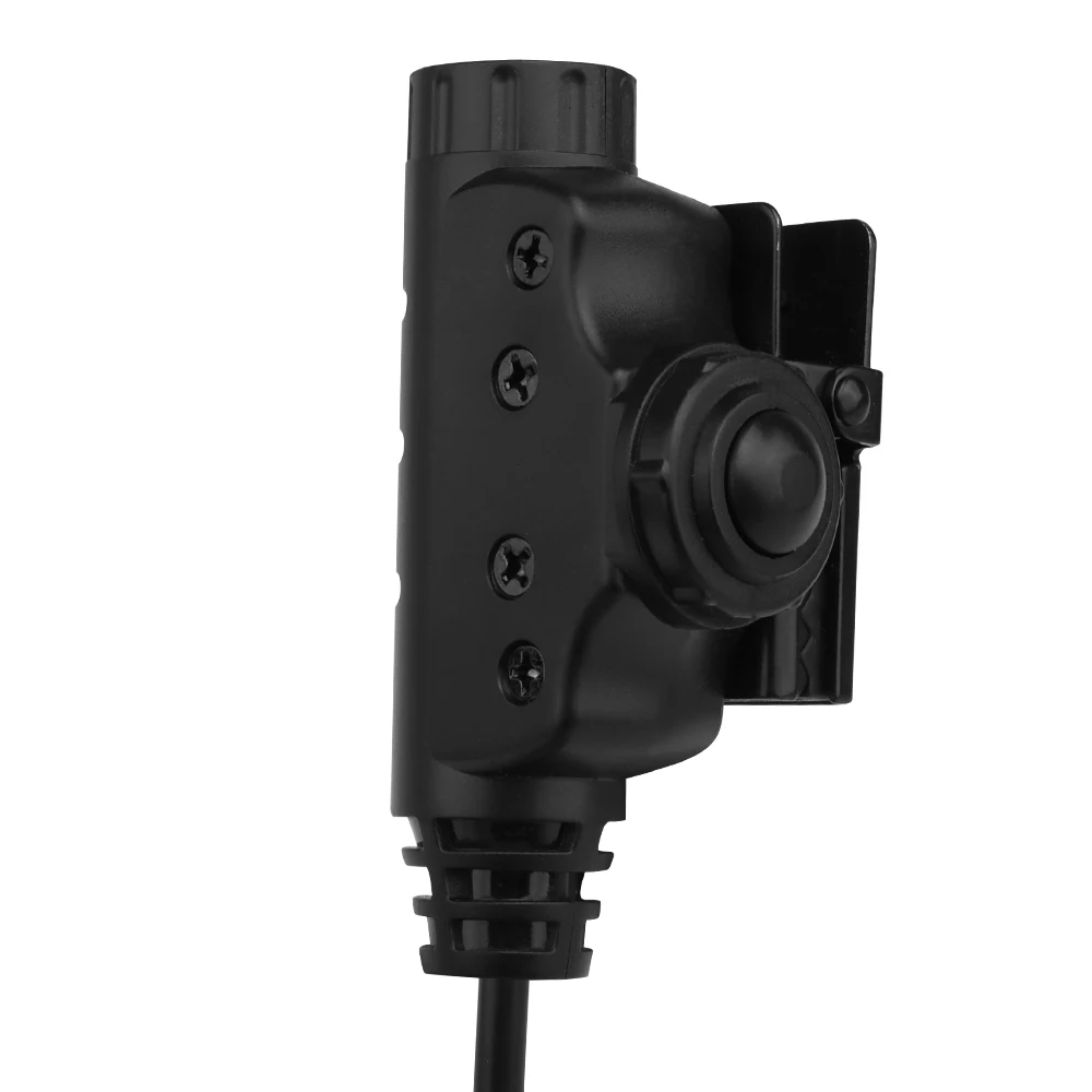 Prensa táctica PTT para hablar U94 V2, interruptor con Clip trasero NATO U174, dispositivo de comunicación estándar para auriculares RAC TMC COMTAC MSA EARMOR TCA TRI - imagen 3