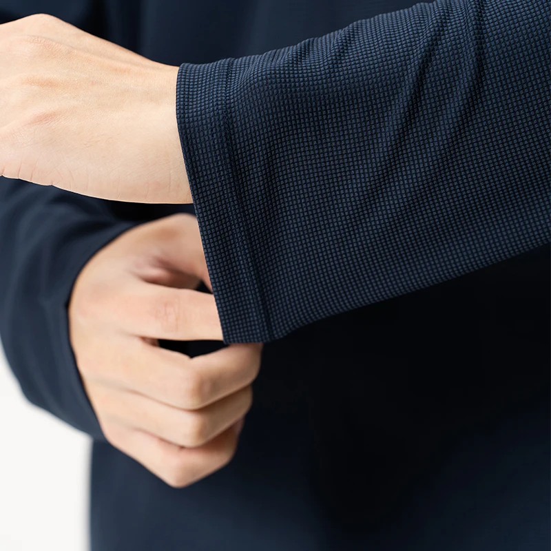 MAUHOSO Henley Camisetas informales con botones y manga larga para hombre - imagen 2