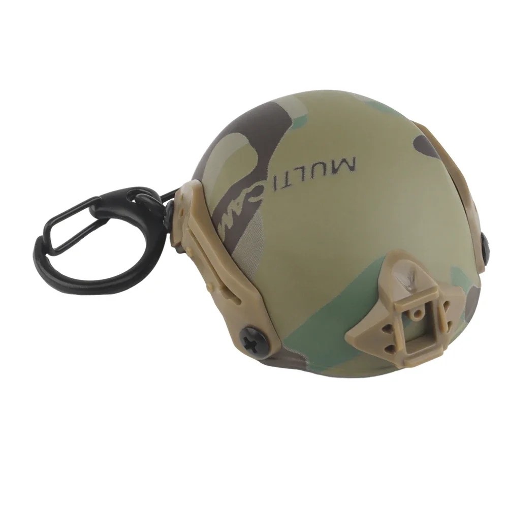 MK casco táctico modelo llavero Mini abridor de botellas de cerveza llavero mochila colgante recoger equipo de regalo - imagen 4