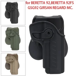 Funda táctica para pistola BERETTA 92,BERETTA 92FS GSG92 GIRSAN REGARD MC. Estuche para pistola Airsoft