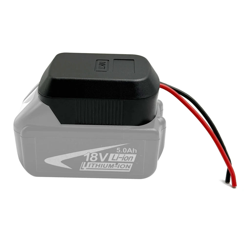 Nuevo soporte de fuente de alimentación externa de batería de iones de litio, adaptador de conector DIY, soporte de base para batería de litio Makita de 18V BL1830 BL1430 - imagen 4