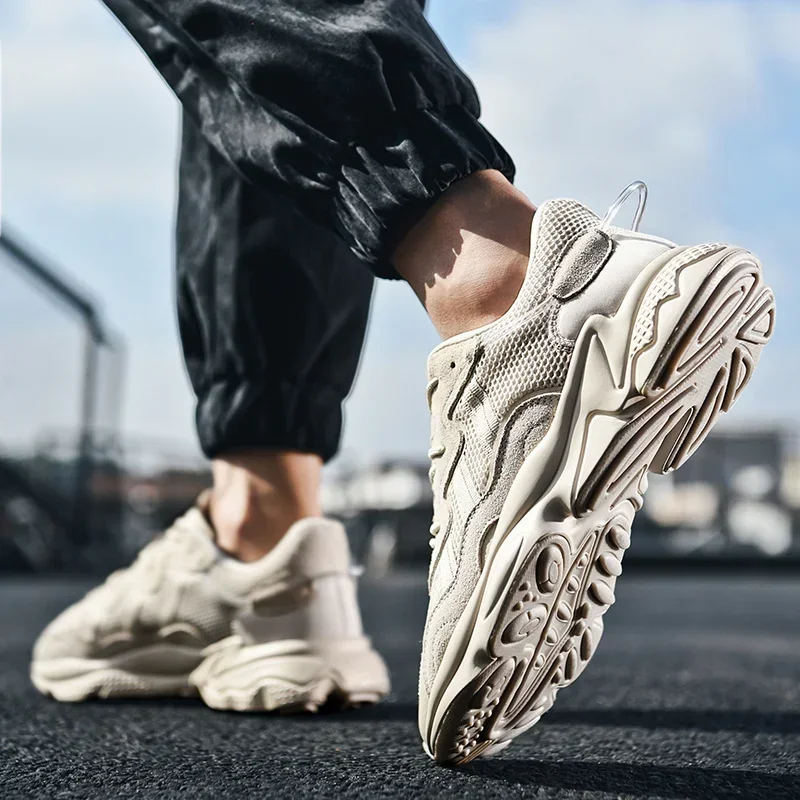 2025 zapatos informales para hombre, zapatillas de deporte informales para hombre, Tenis, zapatos de lujo, zapatillas de entrenamiento para carreras, zapatos transpirables, mocasines de moda para correr - imagen 5