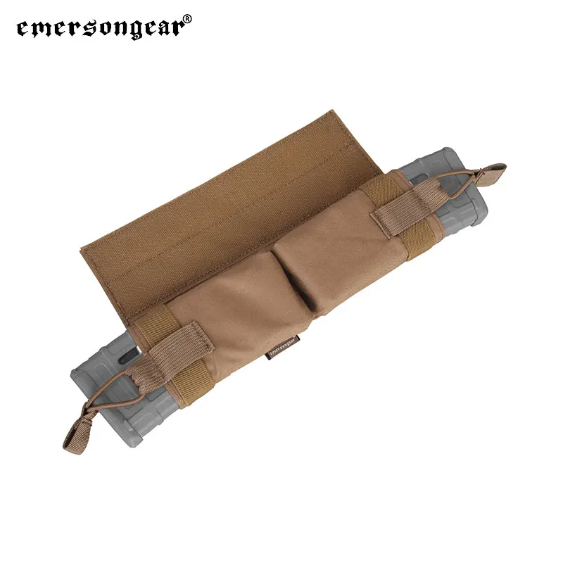 Emersongear-bolsa táctica de extracción lateral para revista, riñonera MOLLE Utility M4, bolsillo para Rifle, caza, Airsoft, combate, equipo de nailon - imagen 4