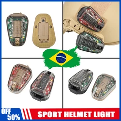 WADSN Luz táctica LED IR para casco – IFF estroboscópico impermeable