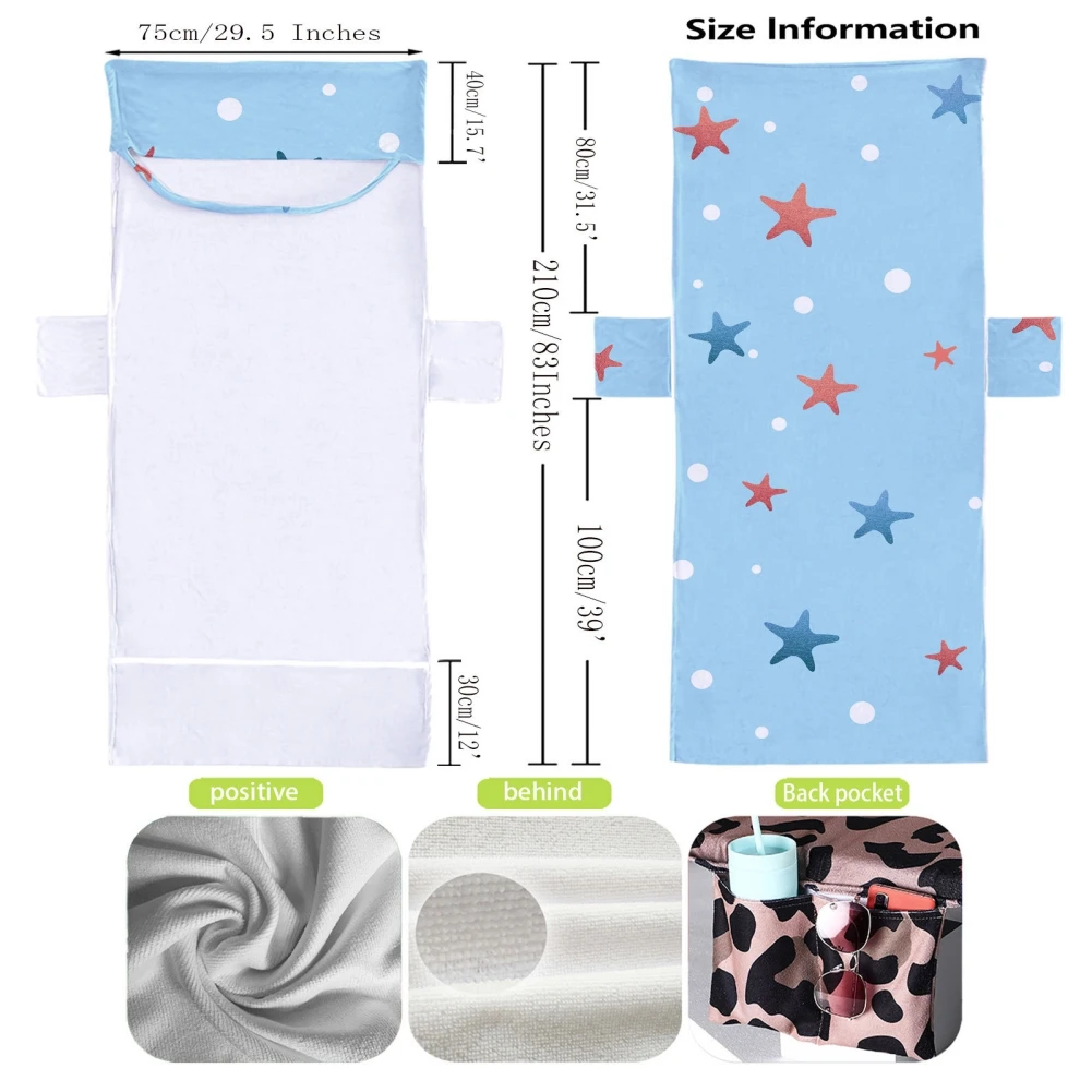 Toalla de playa para ocio, alfombrillas cómodas de una sola capa para silla de playa, Patio, natación, Chaise, cubierta para tomar el sol, Hotel, vacaciones de verano - imagen 4