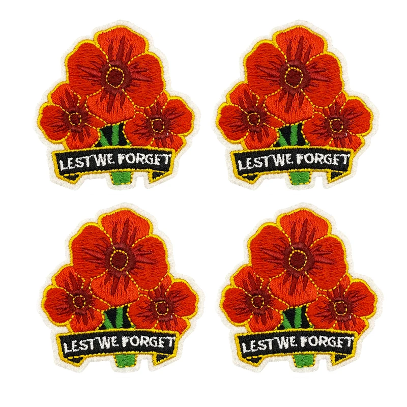 Parches bordados de soldado rojo de Canadá para ropa, parche de hoja de arce de Canadá, parches para planchar para ropa, uniforme, pantalones vaqueros, insignias para coser - imagen 3