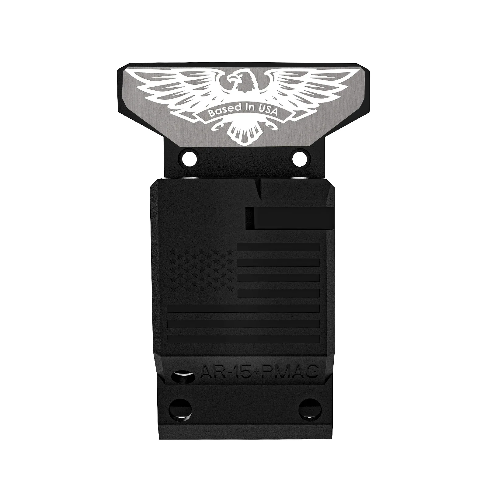 Soporte de pared para Rifle serie Tactics AR15, soporte de pared para pistola con almacenamiento PMAG, soporte de pared interior de 300 libras de tensión - imagen 4