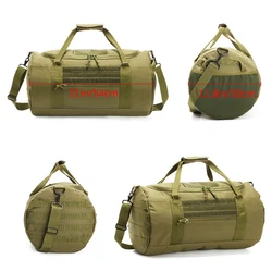 Bolso táctico MOLLE para viaje, gimnasio y outdoor – bandolera de lona