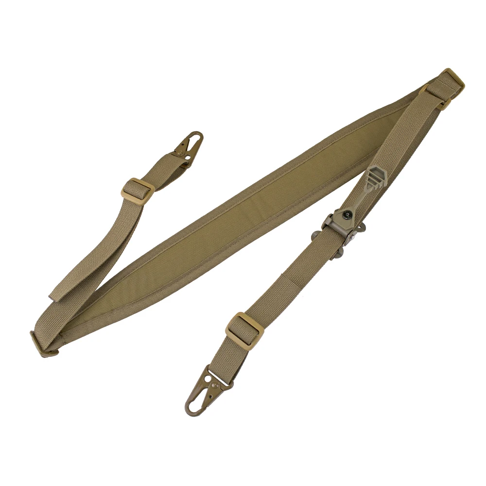 Ferro táctico Modular Rifle Gun Sling MOLLE rotación D anillo hebilla correa ajuste rápido leva hebilla accesorios de caza - imagen 4