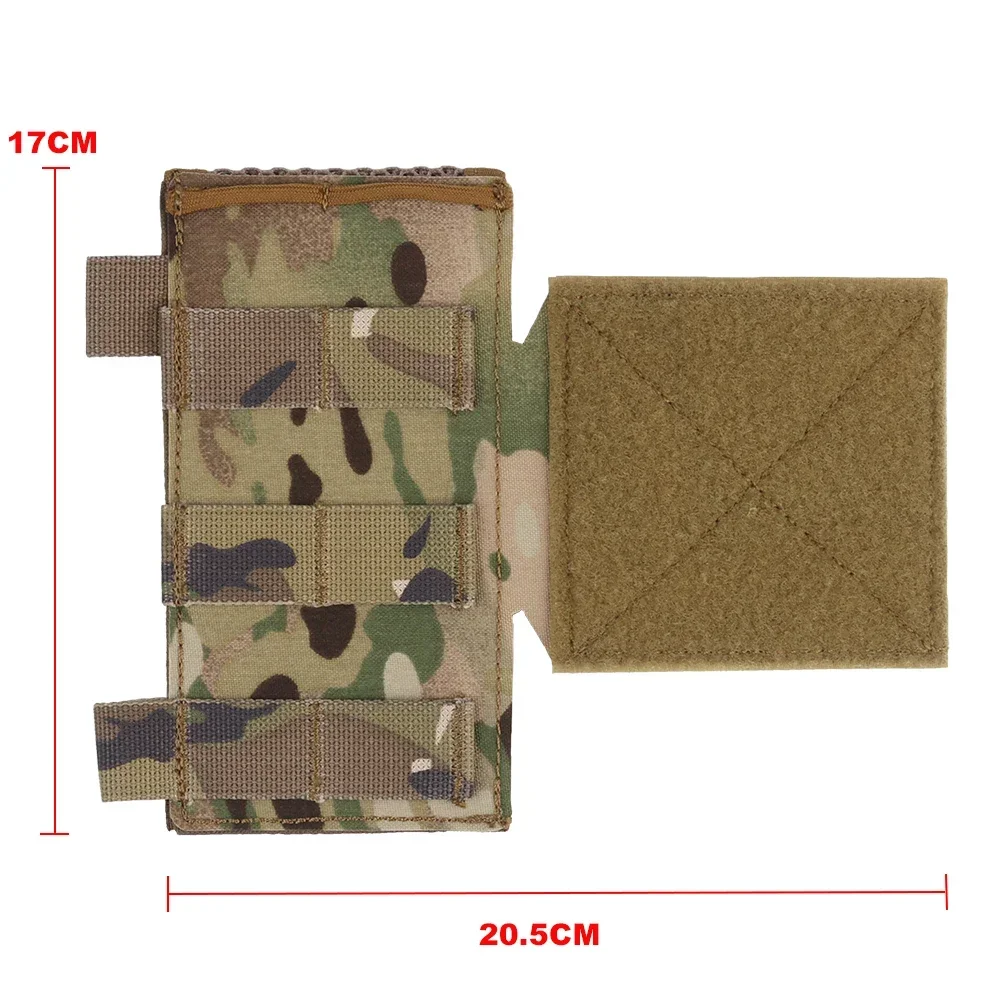 2 unids/set aparejo de pecho bolsa lateral Mag Molle Panel de placa lateral fijación de hebilla G para chaleco de caza D3CR MK3 MK4 equipo Airsoft - imagen 2
