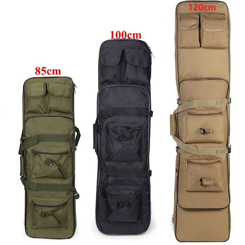 Bolsa táctica para pistola de 85, 100, 120cm, mochila de nailon, bolsa para Rifle, francotirador, Airsoft, tiro, bolsos de hombro para accesorios de caza - imagen 2