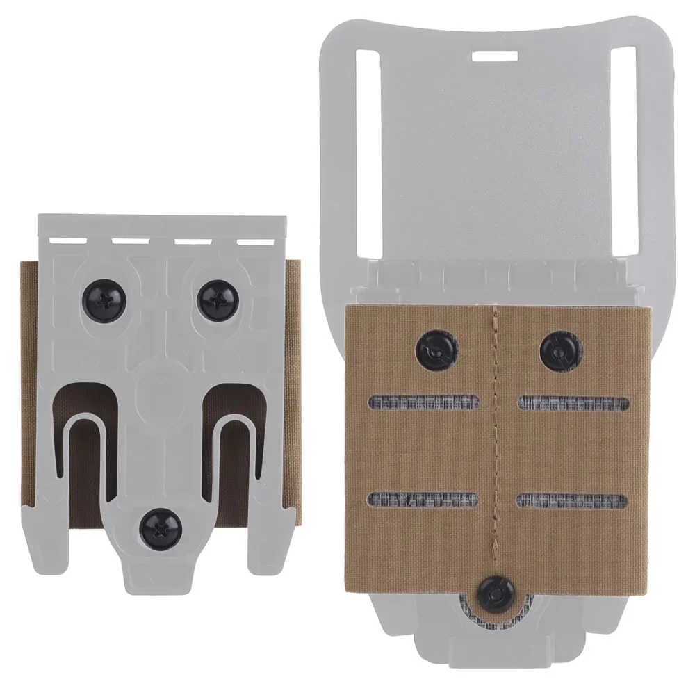 Adaptador táctico QLS MOLLE, accesorios extensibles para caza al aire libre, tiro, funda cartuchera para revista Airsoft, equipo de montaje en Panel portátil - imagen 2