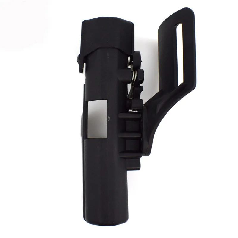 Funda para pistola G 17 de liberación rápida para caza, funda táctica para pistola de cintura derecha, funda para pistola automática - imagen 4