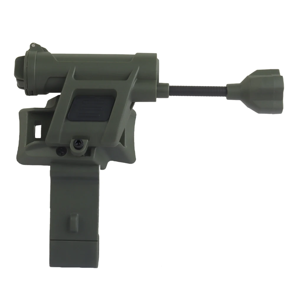 Luz táctica para casco MPLS CHARGE 4,0, linterna LED para caza y acampada al aire libre, juego CS Airsoft, lámpara estroboscópica IFF, equipo para casco de ciclismo - imagen 5