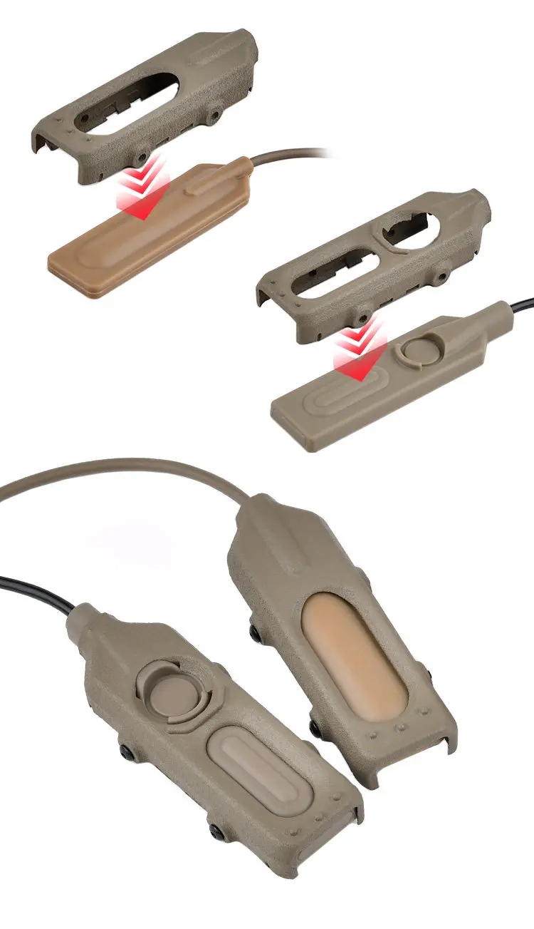 Vista del conjunto y control de cable