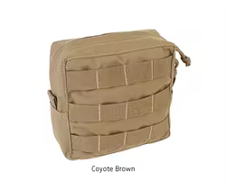 Bolsa táctica de uso general Pew: airsoft vertical mediano de 6" x 6"
