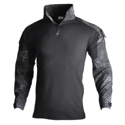 Camiseta táctica CP manga larga – Senderismo caza hombre