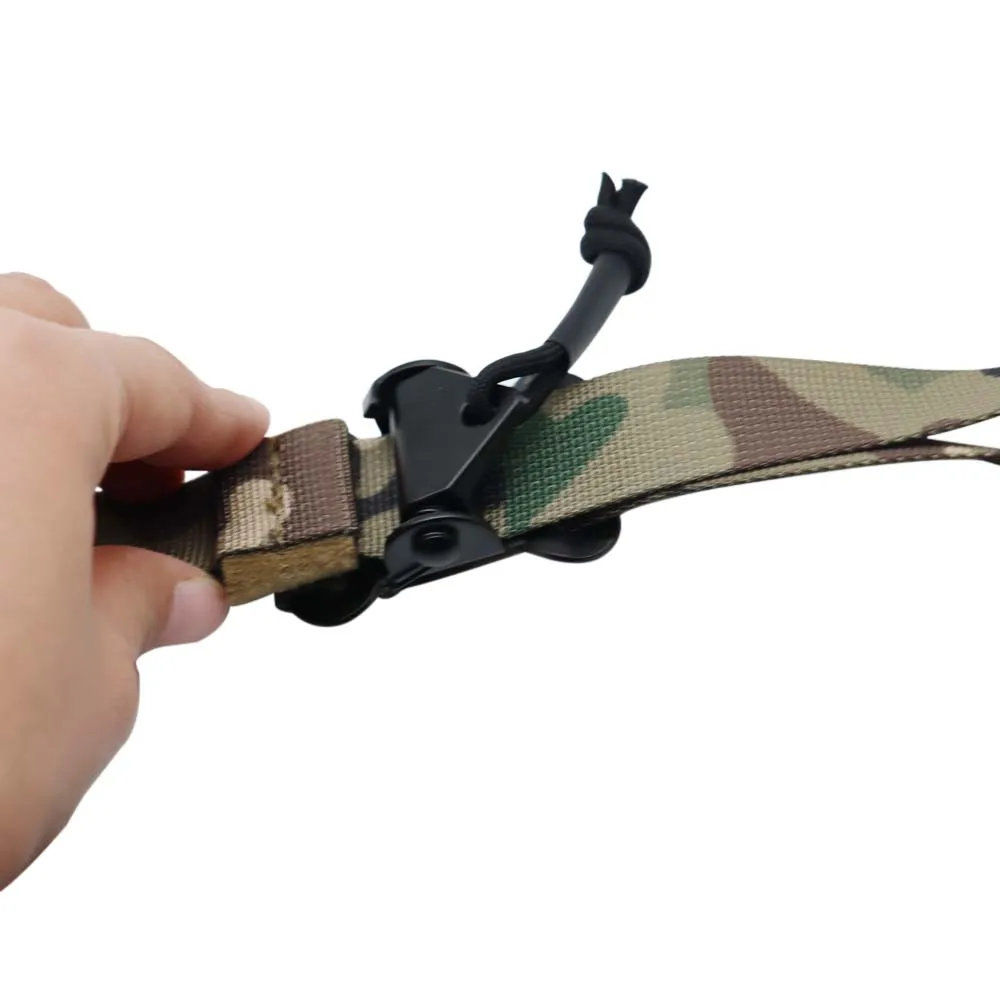 Nueva correa táctica Modular para Rifle, extraíble, 2 puntos/1 punto, 2,25 ", acolchada, equipo de tiro de combate, accesorios de correa - imagen 5