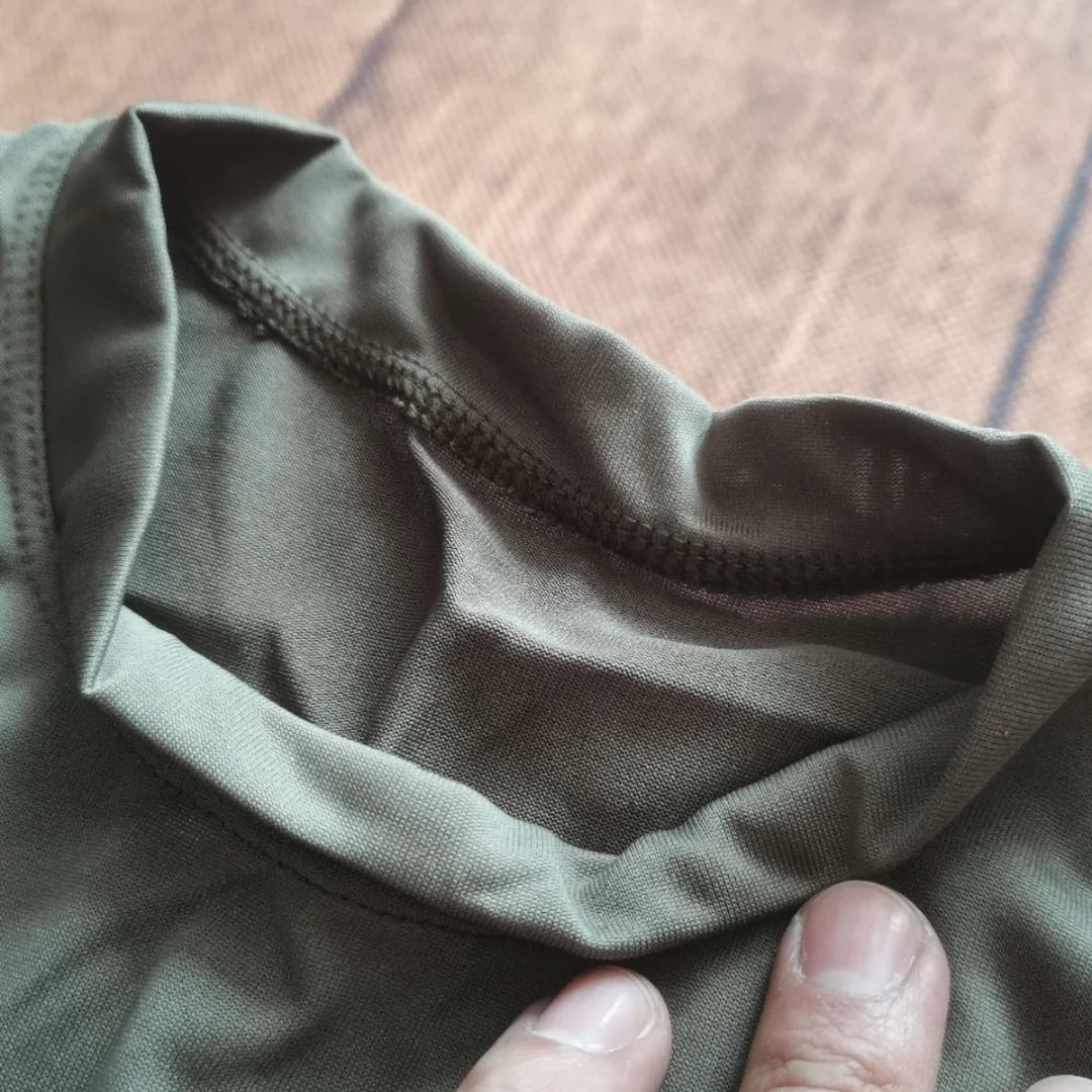 Conjunto de ropa interior de manga corta de secado rápido, forro para las cuatro estaciones, V1 de Rusia - imagen 3