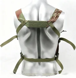 Chaleco táctico Rhodesiano desmontable ripstop para airsoft y outdoor