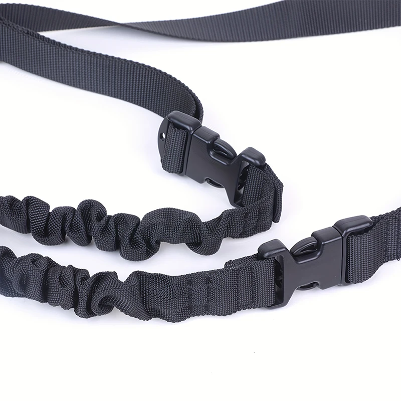 Eslinga de pistola táctica ajustable para tiro, correa elástica de un solo punto para Rifle Airsoft, accesorios de caza y senderismo - imagen 4