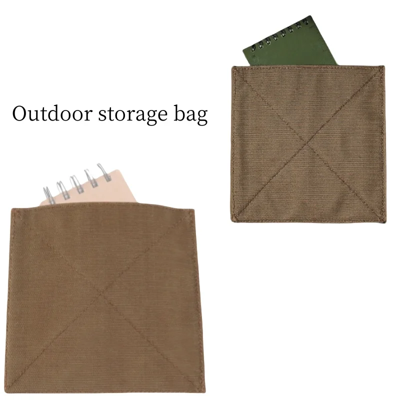 Bolsa de almacenamiento para exteriores compatible con percha para sándwich con gancho y bucle para expansión y almacenamiento sencillo