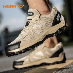 Zapatillas de senderismo MERRTO para hombre - Transpirables antideslizantes