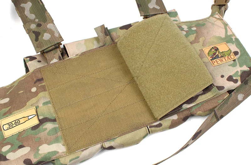 GT Patrol-colgante de pecho táctico, bolsa Mag con cuatro cuádruples 5,56/5,45/7,62 - imagen 4