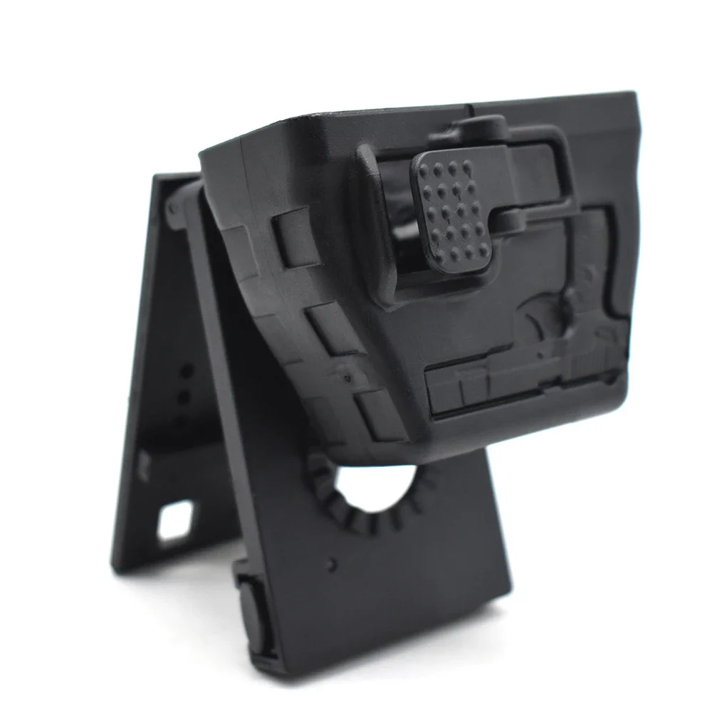 Funda táctica para esposas, funda con grillete giratorio de 360 grados, cinturón de cintura, soporte para esposas, funda para esposas - imagen 5