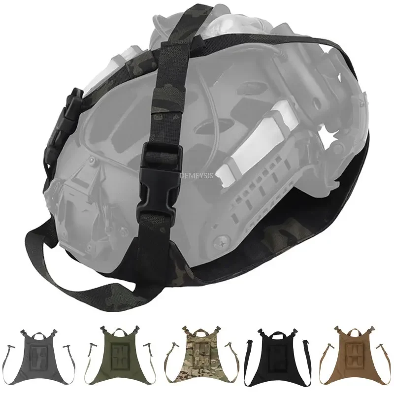 Bolsa de casco táctico portátil para Paintball, dispositivo de visión nocturna, accesorios de caza rápida, bolsa de almacenamiento
