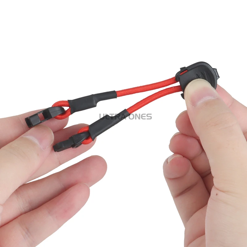 Equipo táctico MOLLE organizar cordón elástico 3 unids/set cuerda de fijación multiusos guantes para acampar y cazar al aire libre herramienta hebillas de encuadernación - imagen 2