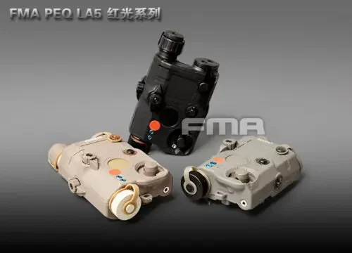 FMA PEQ LA5 Versión actualizada LED Luz blanca + Láser rojo con lentes IR - imagen 3