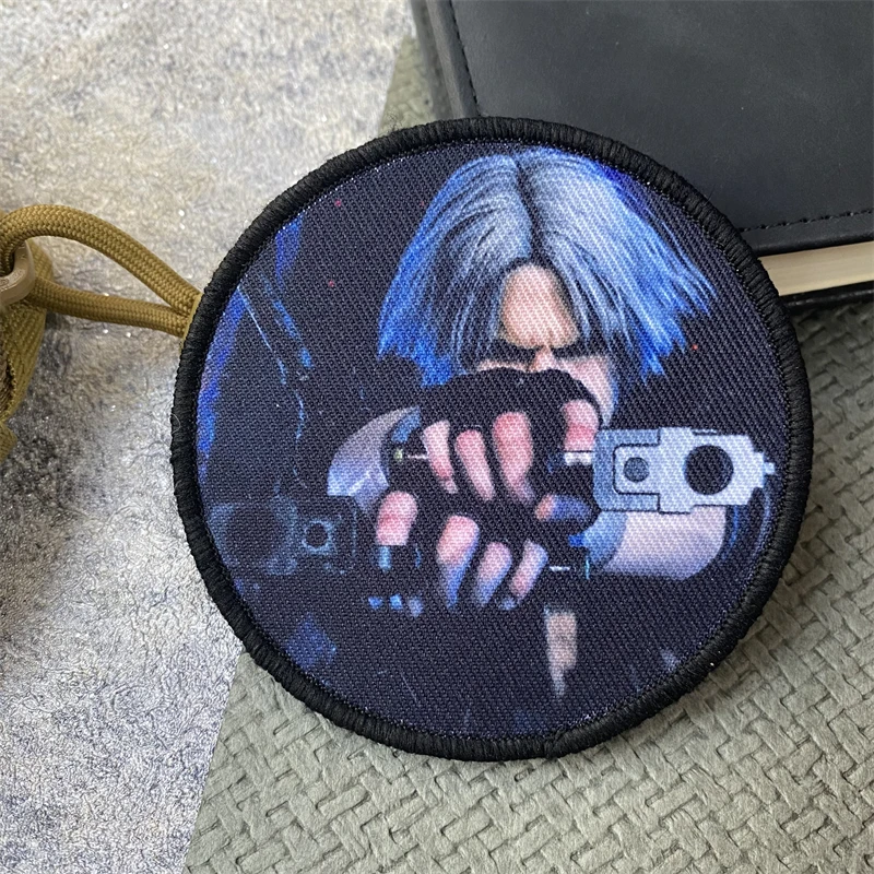 Parche con insignia estampada The Devil May Cry Morale, accesorios para brazalete militar táctico, pegatinas de gancho y bucle para mochilas y sombreros - imagen 4