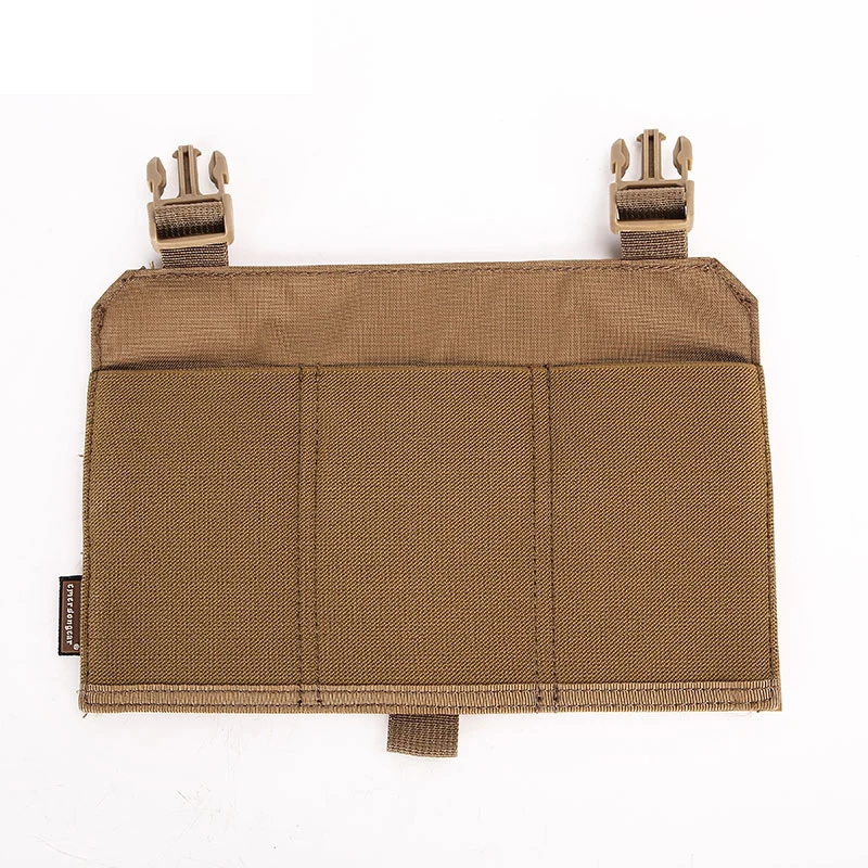 Emersongear, bolsa de goma Triple M4 para cargador, Panel con Clip rápido, bolsa frontal para Mag, bolsa de plataforma desmontable para chaleco APC Airsoft 11,11, ventas - imagen 3