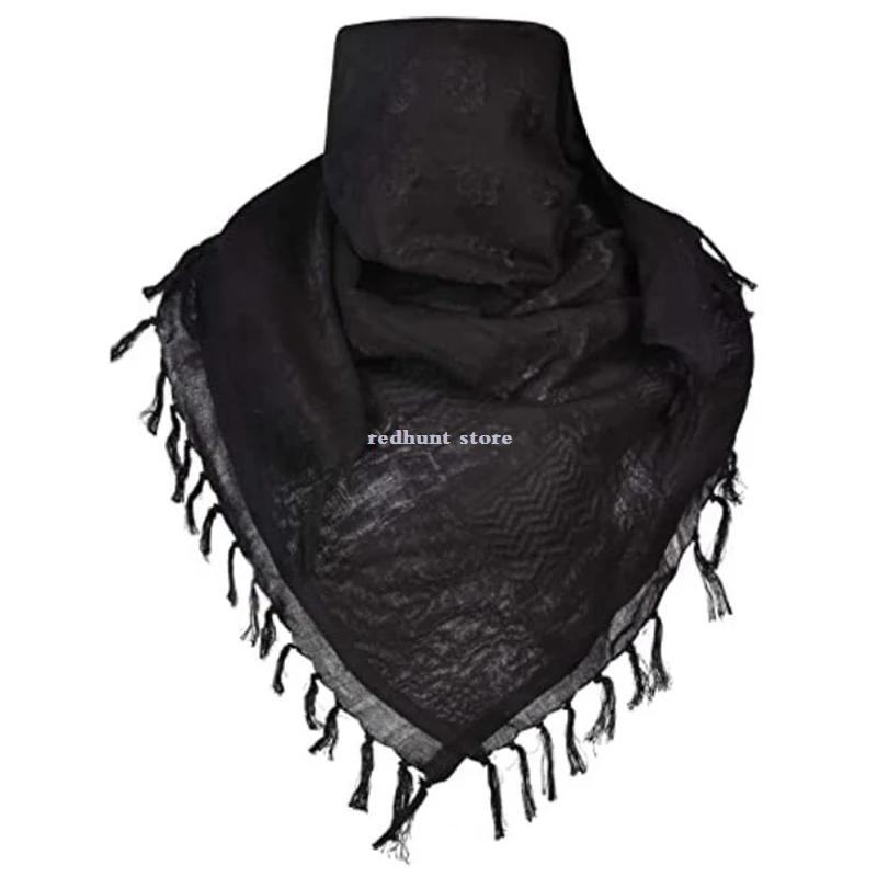 Shemagh-bufanda táctica para todo tipo de clima Unisex, Airsoft, Keffiyeh, diadema envolvente, caza militar, desierto, cabeza, cuello, polainas, máscara facial - imagen 3