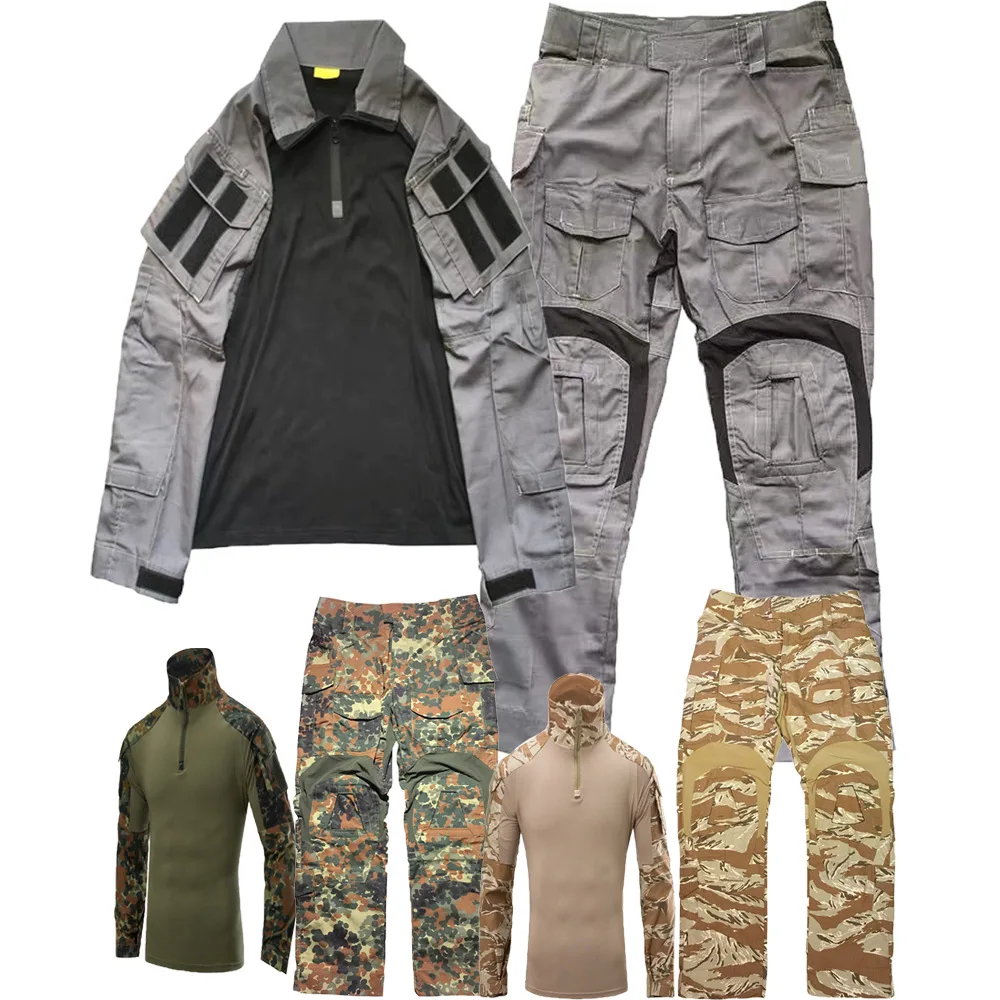Conjunto de traje táctico con pantalones superiores de tercera generación G3 para exteriores, traje de camuflaje resistente al desgaste - imagen 3