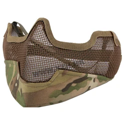 Emersongear V2 Strike máscara media cara acero táctica airsoft